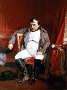 Paul Delaroche Napoleon Bonaparte abdicated in Fontainebleau France oil painting artist